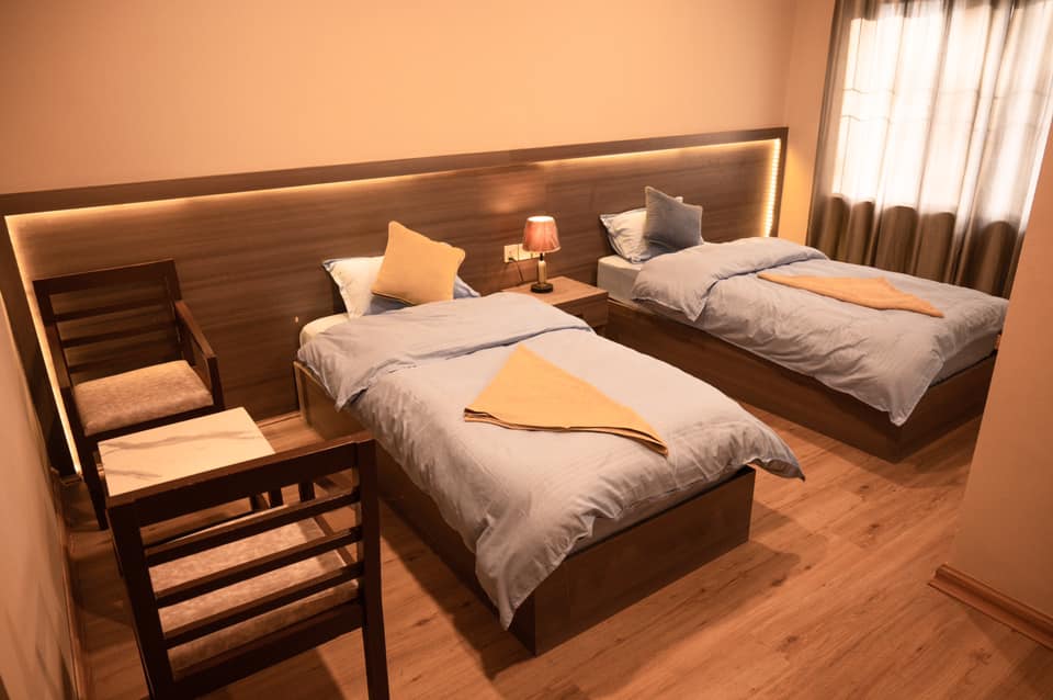 modern hotel bedroom design in nepal