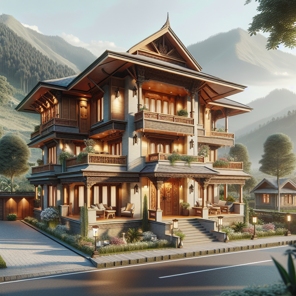 affordable house design in nepal with price
