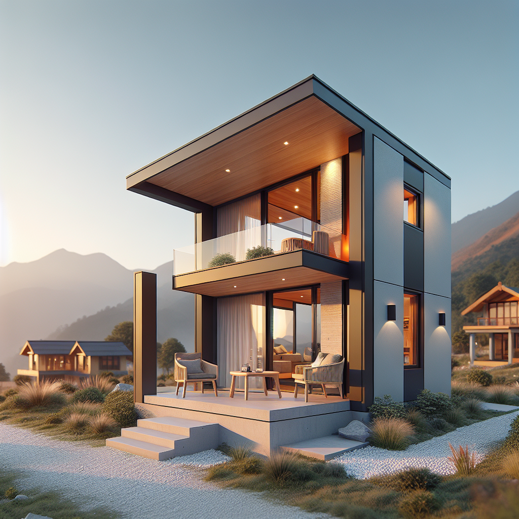 Modern small house design in nepal