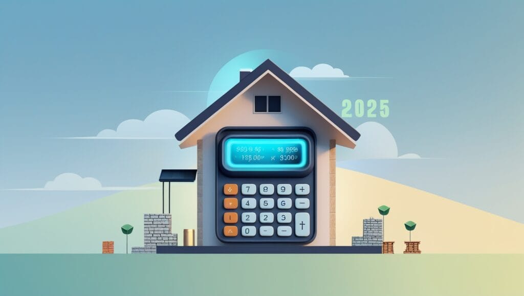 house cost calculator 2025