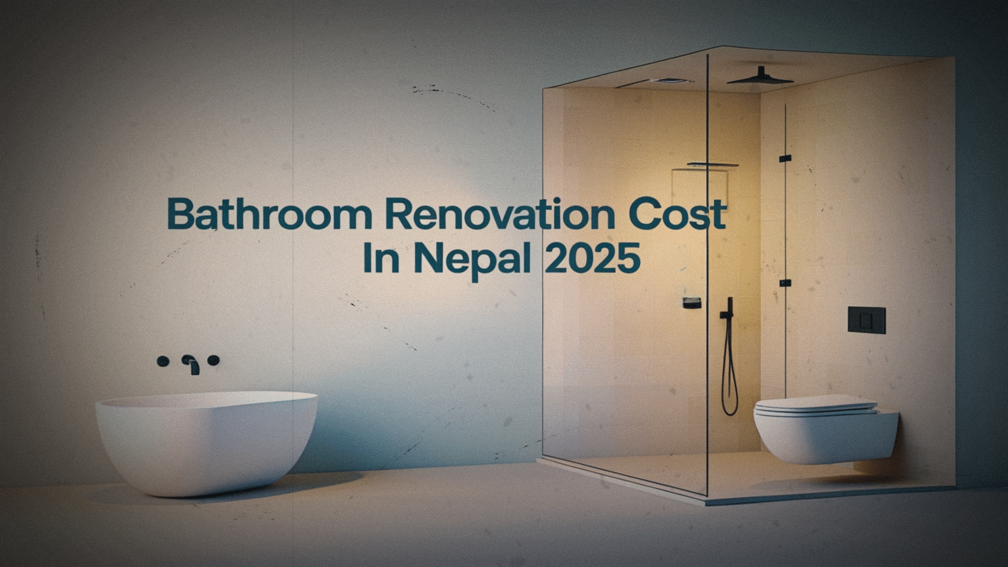 Bathroom Renovation Cost in Nepal 2025: Full Breakdown (127 sqft Wall ...