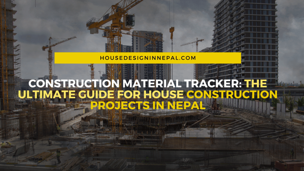 Construction Material Tracker
