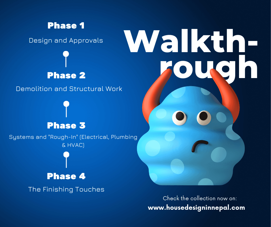 house renovation Walkthough
