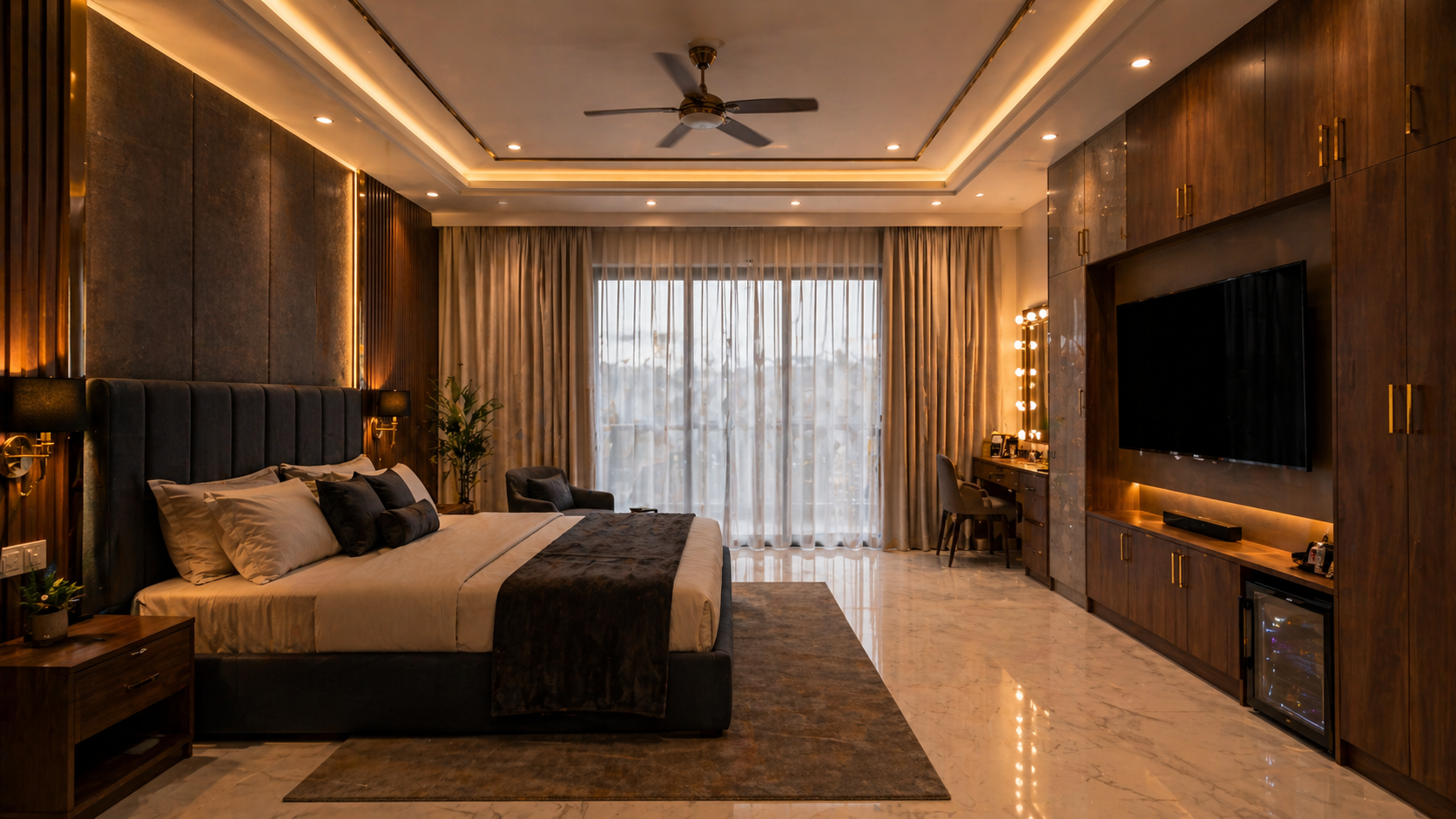 master bedroom in nepal