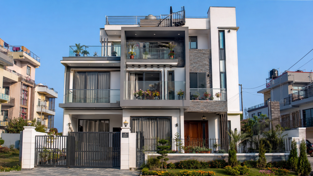 2.5 storey vs 3 storey house design in Nepal comparison