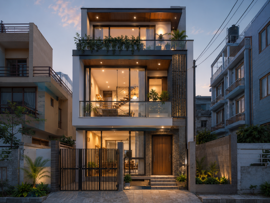 2.5 storey vs 3 storey house in Nepal comparison